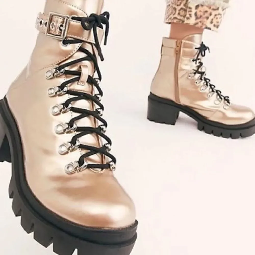 JEFFREY CAMPBELL Czech Lace-up Boot